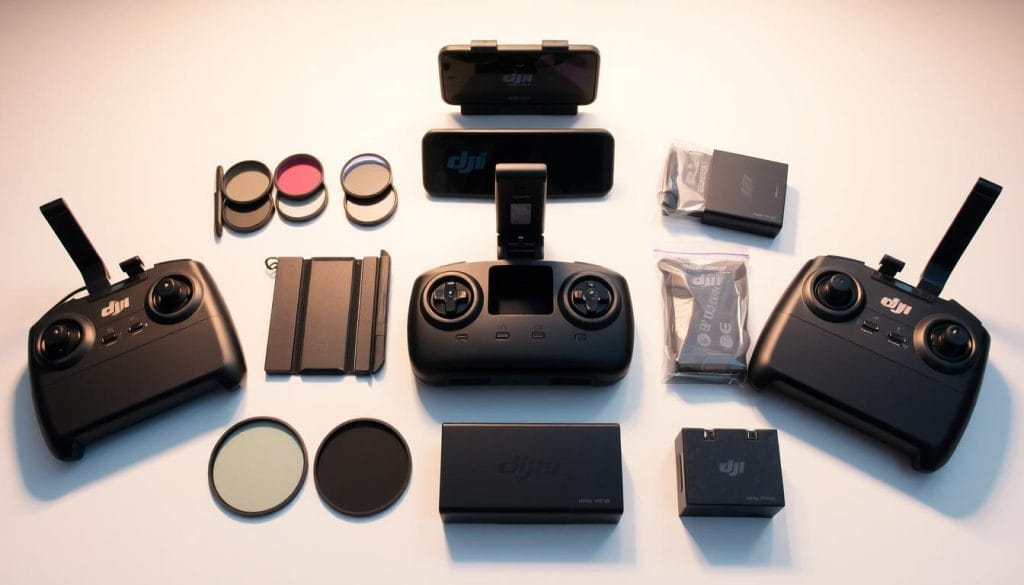DJI controllers and accessories compatible with Mini 5 Pro and Mini 4 Pro showing Mini 5 Pro vs. Mini 4 Pro compatibility DJI controllers and accessories compatible with Mini 5 Pro and Mini 4 Pro showing Mini 5 Pro vs. Mini 4 Pro compatibility